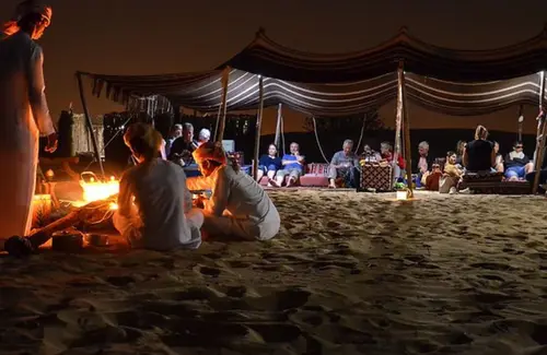 night desert safari plangs