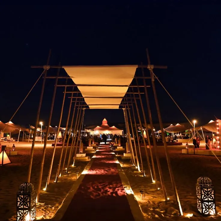 premium camping in dubai safari